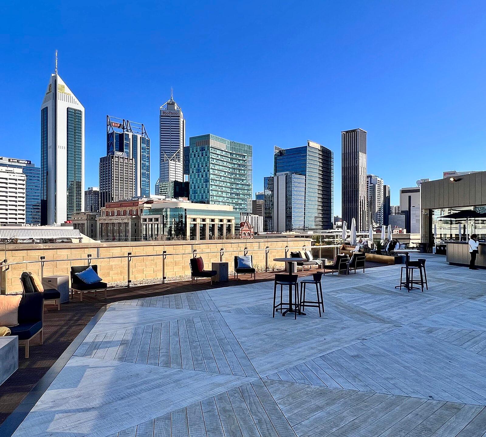 Perth CBD skyline, Western Australia, 2022, 15