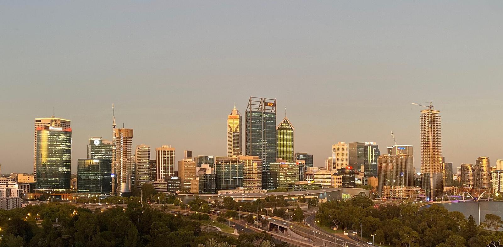 AUS Perth, Central Business District, Kings Park, View